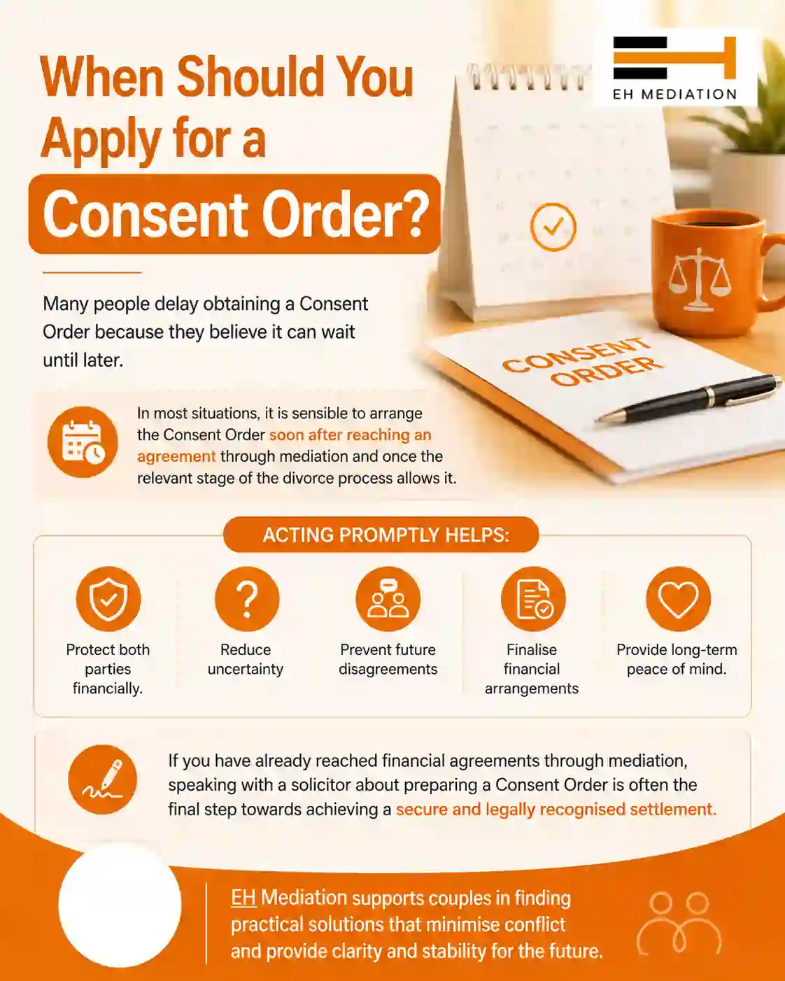 When Should You Apply for a Consent Order Barnet?